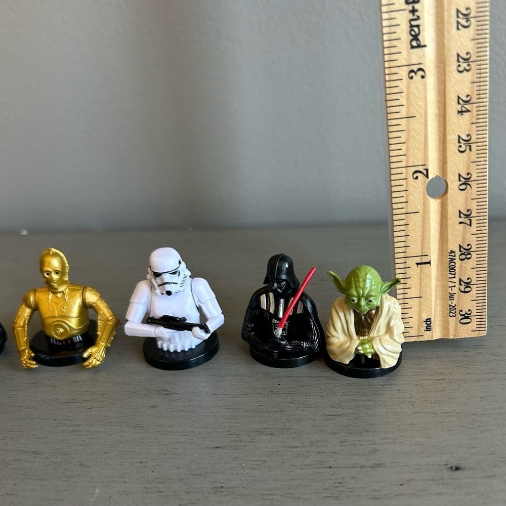 Lucas Films LTD Galerie Star Wars Figurine Bust Set 5 Collectible -Yoda, Darth - Picture 7 of 7